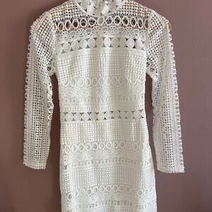 Twin Sisters White Dress